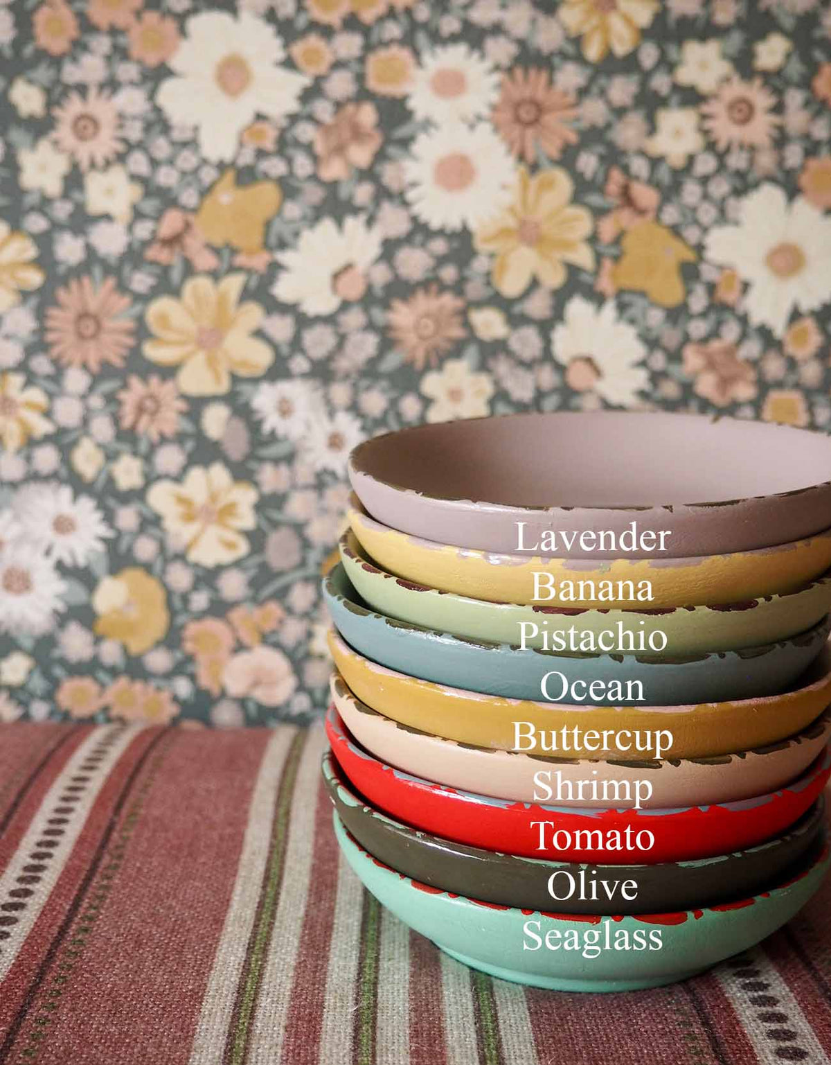 RAINBOW LETTER PLATE