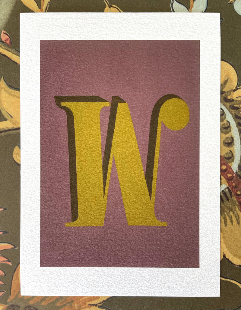 WISTERIA W